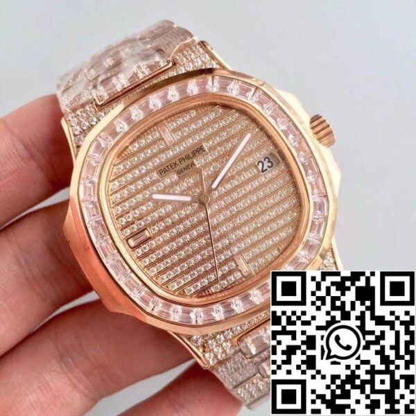 2 301 Patek Philippe Nautilus Jumbo 5719/1R-001 1:1 Najboljša izdaja švicarski ETA 324SC