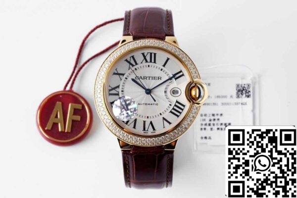 2 30 59202b14 9360 4f2c 8ea9 f660ef3b29dd Replica Ballon Bleu De Cartier 42MM WE9007Z3 AF Factory Yellow Gold Case