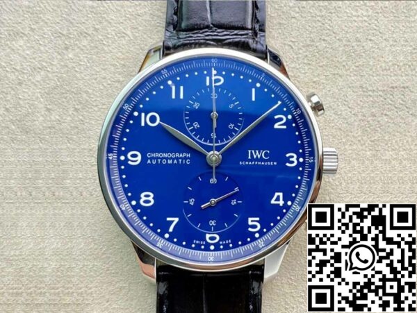 2 30 62ed4d73 e04b 4831 929c 678afde6b2ff IWC Portugieser IW371601 1:1 Best Edition ZF Factory Esfera azul