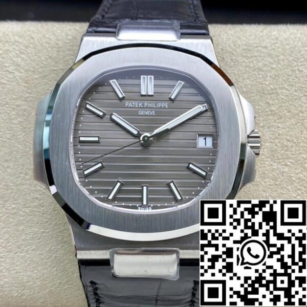 2 30 a96d7490 5836 4973 8097 d0c6f3357f76 Patek Philippe Nautilus 5711G-001 1:1 Beste Editie 3K Fabrieks Grijze Wijzerplaat