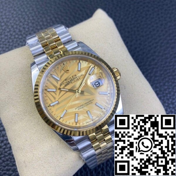 2 31 449c7357 794c 4b39 9c59 fc30505afd18 Rolex Datejust M126233-0037 1:1 Най-добро издание EW Фабрика жълто злато