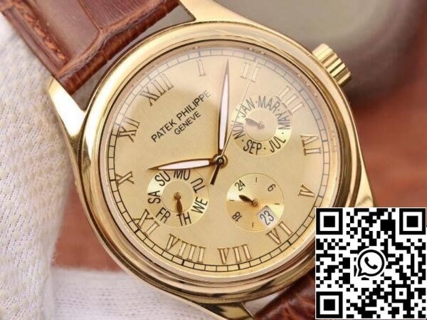 2 322 Patek Philippe Complications Annual Calendar 1:1 Best Edition Swiss ETA315SQA Gold Dial