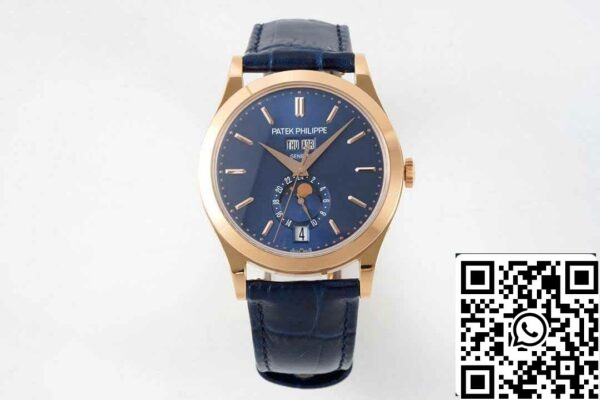 2 32 138d405c 15ed 4bb3 8d1d cdba5ce43c19 Patek Philippe Complications 5396R 1:1 Best Edition ZF Factory Blue Dial kék számlapja