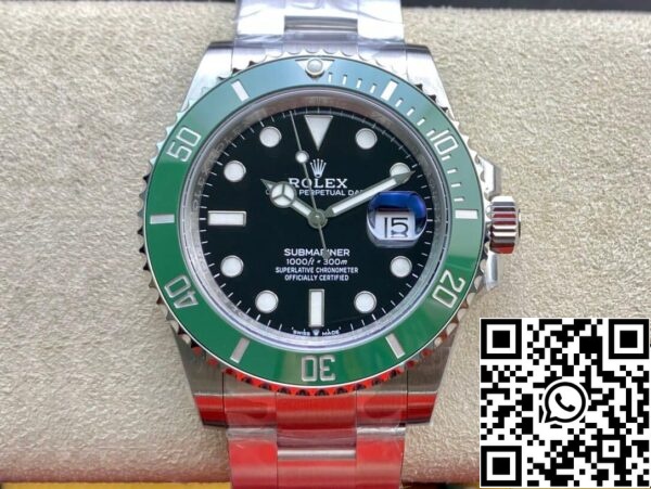 2 32 a3e2adbf d45f 40b5 a601 93f6fb4208d8 Rolex Submariner M126610LV-0002 Kermit VS Fabriek Zwarte Wijzerplaat