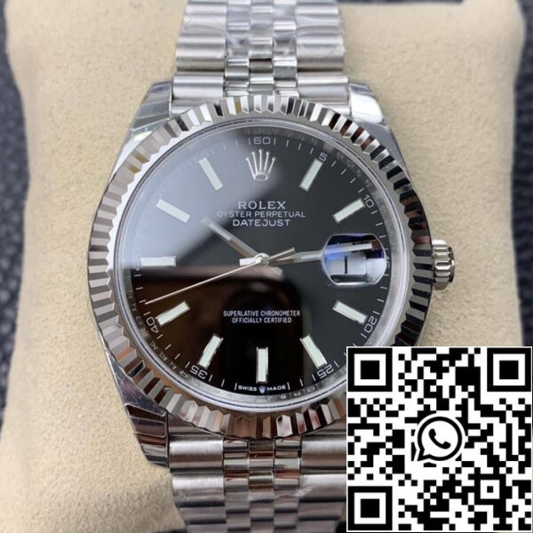 2 32 a840d35d d601 4d56 af12 06e0f2710d94 Rolex Datejust M126334-0018 1:1 Best Edition EW Factory Quadrante nero