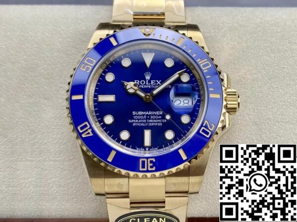 2 32 ecd5213d c1a0 41b2 b501 91849a8ede01 Rolex Submariner M126618lb-0002 41MM 1:1 Best Edition Clean Factory Blau Lünette