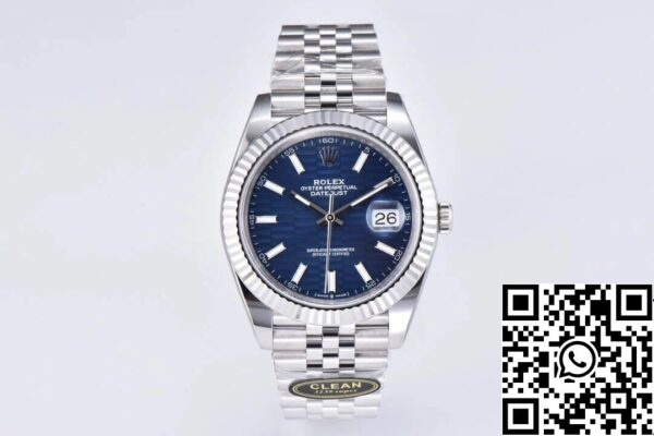 2 33 Rolex Datejust M126234-0049 36MM 1:1 Best Edition чистый заводской синий циферблат