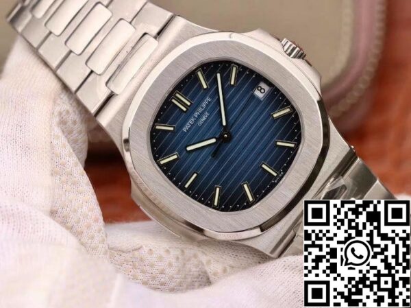 2 331 Patek Philippe Nautilus Jumbo 5711/1A-010 PF Factory 1:1 Best Edition Swiss ETA324 Blue Dial