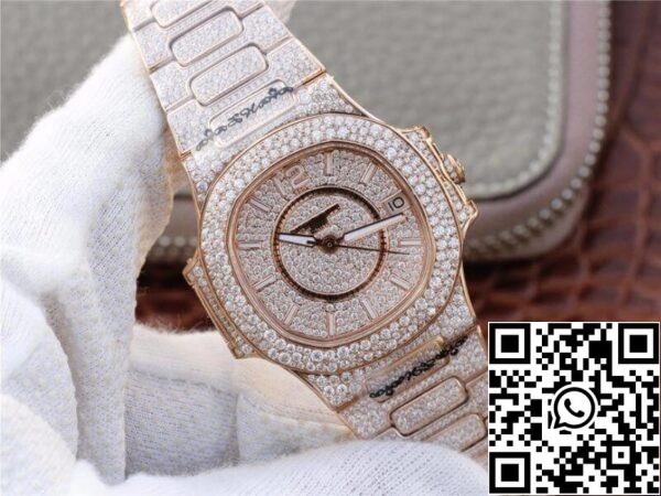 2 338 Patek Philippe Nautilus Jumbo 7021/1R-001 1:1 Mejor edición suiza ETA324