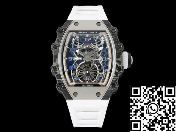 2 33 23e82f6b 847d 4633 a32c 3a2c162d4c37 Richard Mille RM21-01 1:1 Best Edition RM Factory Tourbillon Carbon Fiber Bezel