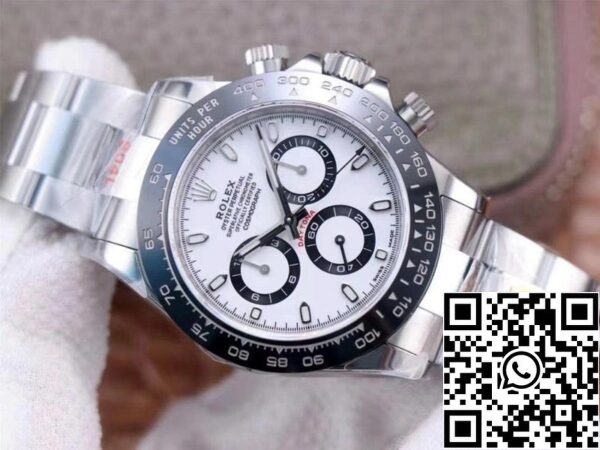 2 33 d54c3100 3352 4d7e 8188 40eb78abb2d6 Rolex Cosmograph Daytona M116500LN-0001 1:1 Най-добро издание Noob Factory White Dial Swiss ETA4130