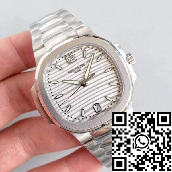 2 342 Patek Philippe Nautilus Senhoras 7118/1A-010 PF Factory 1:1 Melhor Edição Suíça ETA324