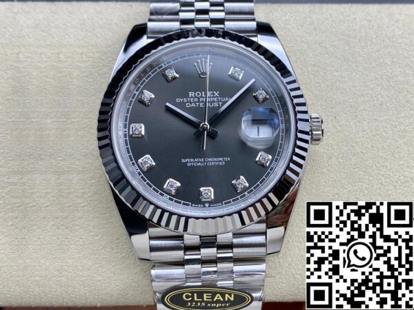 2 34 09ea2896 2037 40be bf03 45fbec217097 Rolex Datejust M126334-0006 1:1 Best Edition Clean Factory Gray Dial