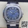 2 35 11fecff2 986b 42f2 a9dc a980e552ee2c Patek Philippe Nautilus 5711 1:1 Best Edition 3K Factory Blue Dial Cowhide Strap