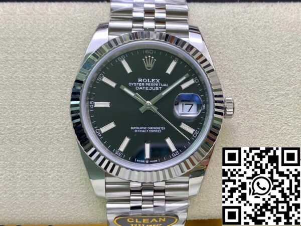 2 35 eb5fe3ef 0faa 40f8 bb27 b10ad681116c Rolex Datejust M126334-0018 41mm Jubilee Strap Clean Factory Vit Urtavla