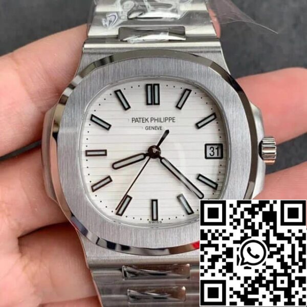 2 36 765f783b 5452 4805 9edf 6cbb2fb2cccd Patek Philippe Nautilus 5711/1A-011 1:1 Best Edition GR Factory White Dial