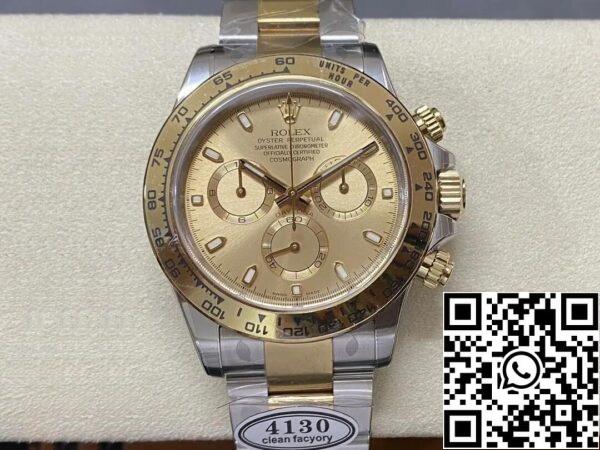 2 36 8bf14332 b122 4123 bb42 d66b0c18b6d7 Rolex Cosmograph Daytona M116503-0003 1:1 Best Edition Καθαρό εργοστασιακό χρυσό καντράν