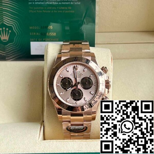 2 37 e8ee0d40 c3bf 40bb 8aea a6735800693f Replica Rolex Daytona M116505-0016 legjobb 1:1 BT Factory Edition arany számlapja