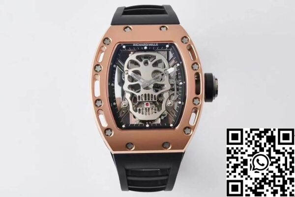 2 38 a936ea3c 7894 498a a8c5 666868d984ec Richard Mille RM052 Tourbillon 1:1 Meilleure édition EUR Boîtier en titane d'usine