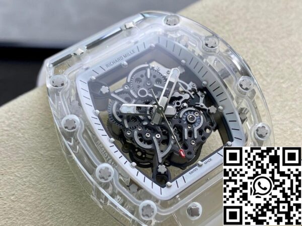 2 38 cb316130 b962 46c8 80d1 ebb6c0293677 Richard Mille RM35-02 1:1 Best Edition RM Factory Transparent fodral