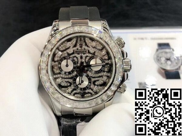 2 39 0045cd3d 4728 4638 9aee f5ff72b160c6 Rolex Cosmograph Daytona 116588 1:1 Best Edition Noob Factory gyémánt számlapja