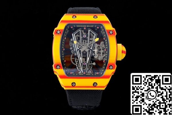 2 39 6c206e7c 9e6b 4209 adcd 1002756d7569 Richard Mille RM27-03 Rafael Nadal Tourbillon 1:1 Best Edition RM Factory Cinturino nero