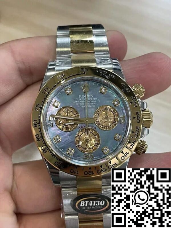 2 3 295d77fe a8b5 4c7a b52a faf4118db10a Rolex Daytona M116503-0009 1:1 Най-добро издание BT Фабрика майка-перла циферблат