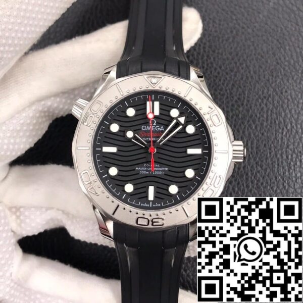 2 3 2e137675 1918 4576 90df 066c54f6d5c9 Omega Seamaster Diver 300M 210.32.42.20.01.002 1:1 Mejor Edición VS De Fábrica Esfera Negra