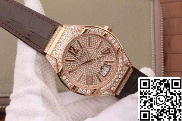 2 401 Piaget Polo MKS Factory 1:1 Best Edition Swiss ETA9015 to 800P 18K Rose-gold Plated