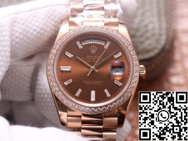 2 40 55008c67 ccb8 4f96 89ce 7797ee9a820d Rolex Day Date M228345RBR-0006 1:1 Best Edition EW Factory rózsa arany