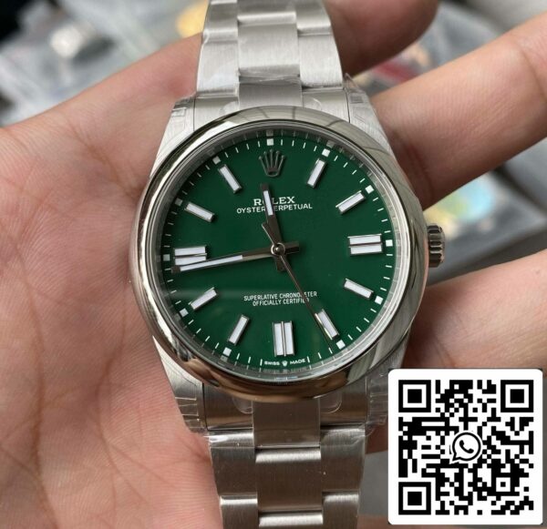 2 40 6c3c2de9 523c 4d3d 8345 8cfb44ff3f0b skaliert Rolex Oyster Perpetual 41MM M124300-0005 1:1 Best Edition VS Factory Stainless Steel