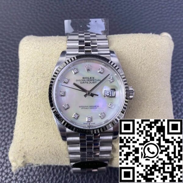 2 40 79a56061 0bc3 40c0 ad26 5501a53d9bdc Rolex Datejust M126234-0019 36MM 1:1 Best Edition Clean Factory Acciaio inossidabile