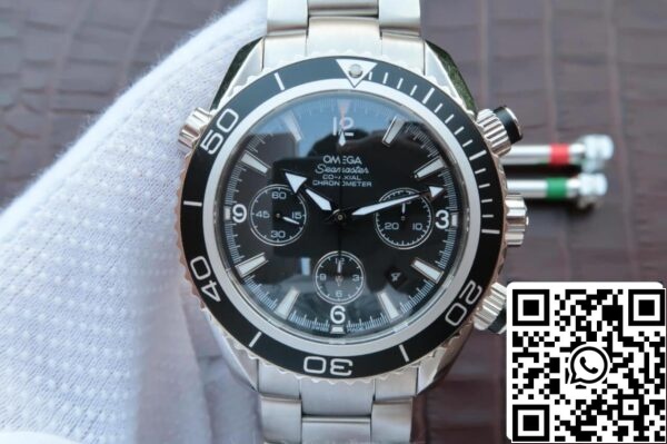 2 40 aae93e21 8795 4290 a51e ac9335ac274e Omega Seamaster Ocean Universe 600M 2210.50.00 1:1 Best Edition OM Factory Musta kellotaulu