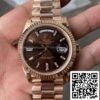 2 42 574ce016 cd25 4a42 b7bc 86e17775dd89 Rolex Day Date M228235-0003 1:1 Best Edition GM Factory V2 Mostrador chocolate