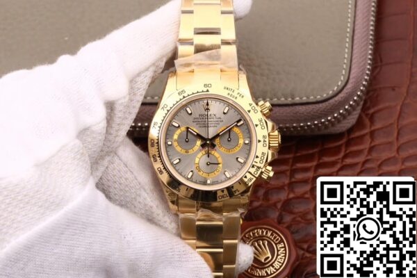 2 42 74ccba02 28e3 4064 9416 937c5ff9f211 Rolex Daytona Cosmograph 116508 1:1 Best Edition JH Factory Gold