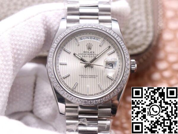 2 42 a7eeac98 af52 4391 bd92 ddb12b0b6f85 Rolex Day Date M228349RBR-0007 1:1 Best Edition EW Factory 18ct White Gold