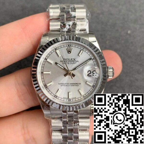 2 43 a2d13e04 571d 472e 9029 e893fc87820e Rolex Datejust M278274-0012 1:1 Best Edition GS Factory Quadrante Argento