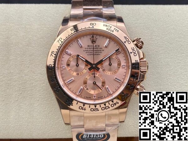 2 43 f8980d11 4913 42b5 9bda e094614c356c Rolex Daytona M116505-0012 1: 1 Най-добро издание BT Фабрика розово злато