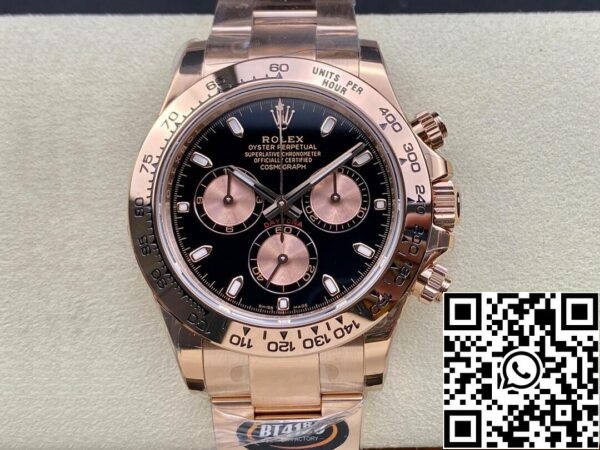 2 44 8ea57068 6649 4fab b181 fd868677dc9f Rolex Daytona M116505-0008 1:1 Best Edition BT Factory Schwarzes Zifferblatt