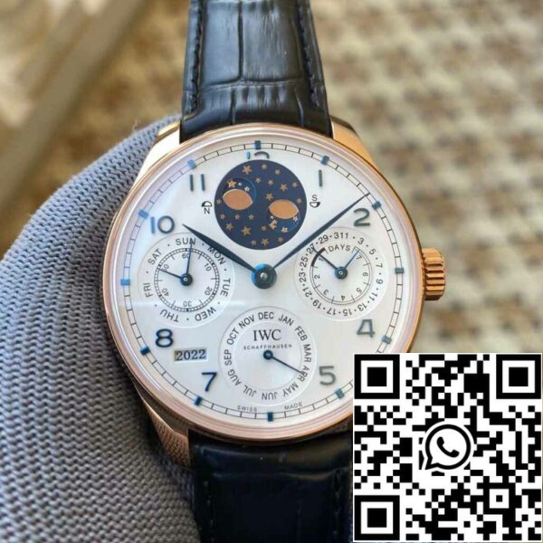 2 44 f75387a5 fc44 4d1c b734 3fef646a30cc IWC Portuguese Perpetual Calendar IW503405 1:1 Best Edition APS Factory White Dial