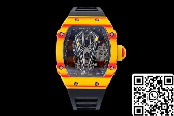 2 46 cb30fa3c f062 46db 8ab4 ec357bb943f9 Richard Mille RM27-03 Rafael Nadal Tourbillon 1:1 Best Edition RM Factory Rubber Strap