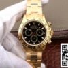 2 46 cc3b7c91 af06 4e77 b1ce eb039b9801e5 Rolex Daytona Cosmograph M116508-0004 1:1 Best Edition JH Factory Svart urtavla