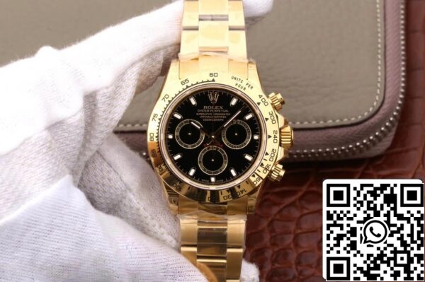 2 46 cc3b7c91 af06 4e77 b1ce eb039b9801e5 Rolex Daytona Cosmograph M116508-0004 1: 1 Najboljša izdaja JH Factory Black Dial