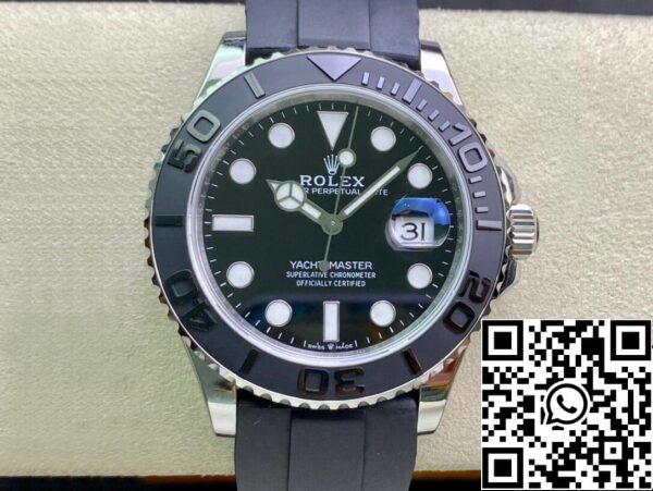 2 46 ef494a03 d363 461a 8b7b 1cb830031255 Rolex Yacht Master M226659-0002 1:1 Best Edition EW Factory Quadrante nero