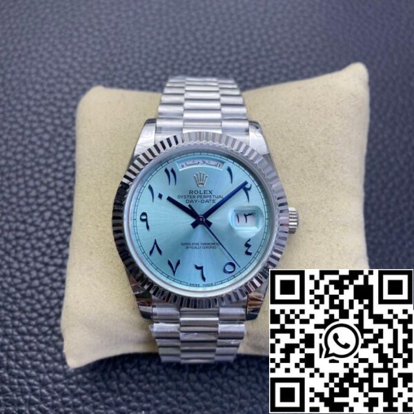 2 47 2c98b1c9 b684 448b ae1a 6a07db306cef Rolex Day Date 1:1 Best Edition BP Factory Lähi-idän Custom Ice Blue Dial