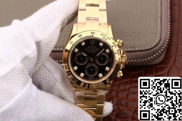 2 47 3c0c6ebb 7f8e 402d bd5a 92db20bb5d49 Rolex Daytona Cosmograph M116508-0008 1:1 Best Edition JH Factory Yellow Gold Diamonds Dial