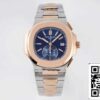 2 47 a4fe4f27 1fa2 4c8f 8a09 f7b19f7bf245 Patek Philippe Nautilus 5980/1AR-001 1:1 Best Edition 3K Factory V2 Quadrante blu