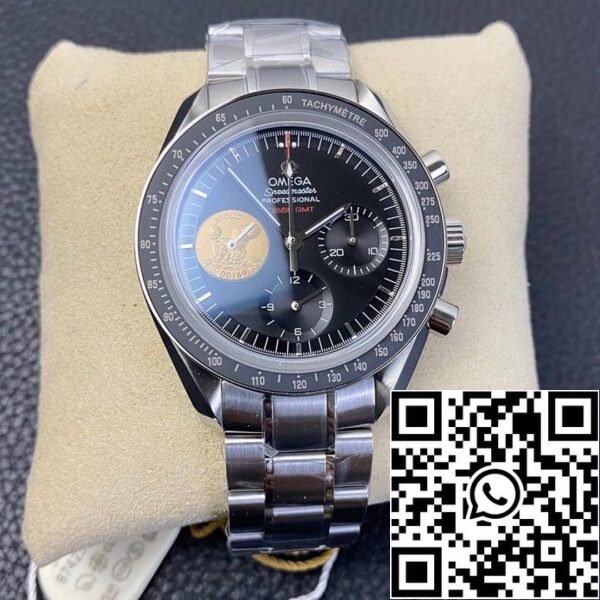 2 48 16b52d5c ef42 4e9f 9b4e ed1dd856d868 Omega Speedmaster 311.90.42.30.01.001 1:1 Beste Editie OM Fabriek Zwarte Wijzerplaat