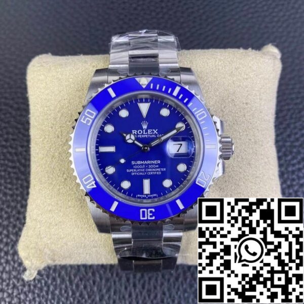 2 49 Rolex Submariner 116619LB-97209 40MM 1:1 Best Edition Καθαρό εργοστάσιο V5 Μπλε καντράν