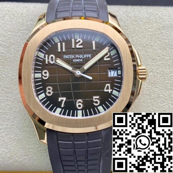 2 4 cf5143be 74ff 4f88 979e bd144e1dfca5 Patek Philippe Aquanaut 5167R-001 1:1 Best Edition 3K Gyári barna számlap 1:1 Best Edition 3K Gyári barna számlap